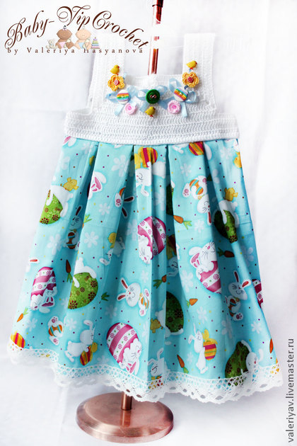 Распродажа платьев для девочек BabyVipCrochet