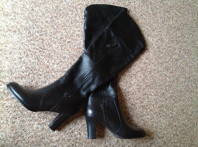 Ботфорты кожаные 38 р