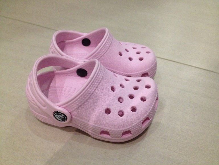 Crocs разм С4/5 малышковые, б/у в коляске. 500 руб