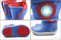 Утепленные сапожки на весну-осень (слякоть) Crocs