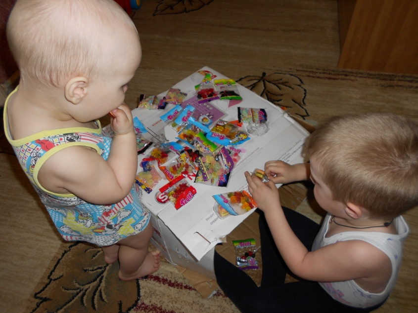 Мои детки)
