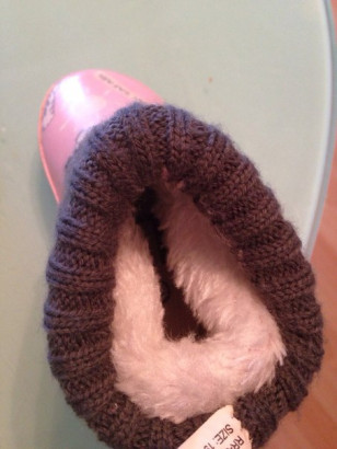 Резиновые сапожки с утеплителем, 19 р