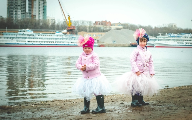 Наша первая фотосессия.