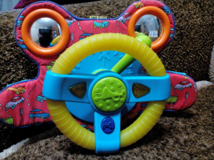 Руль для игры в детской коляске Taf Toys бу
