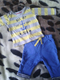 Пакет фирменных вещей на мальчика Next, F&F, M&S