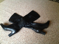 Ботфорты кожаные 38 р