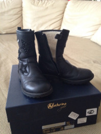 Ботиночки Naturino Gold 28 р. В отл.сост. стразы