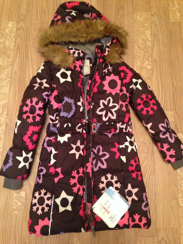 Зимнее пальто Huppa р-р 134 ,новое