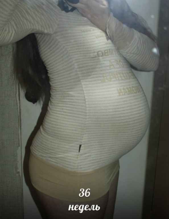 Пузорост 30-39 недель)))