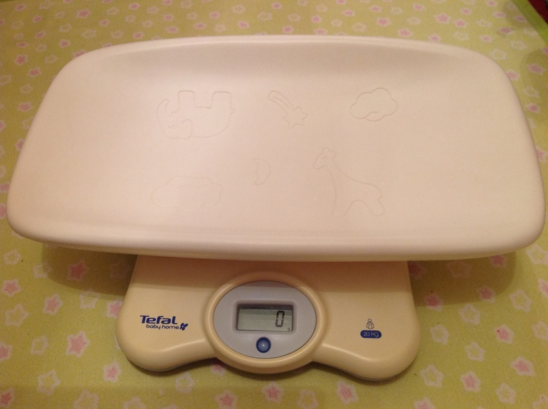 Продам детские весы Tefal baby home