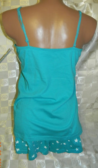 Пижама женская (майка+шорты) Atlantic NLP-334