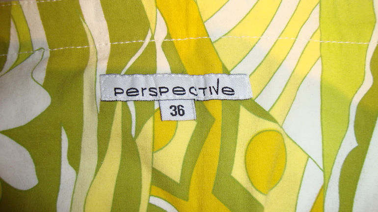 Летнее платье из хлопка Perspective. 36 размер.
