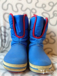 Утепленные сапожки на весну-осень (слякоть) Crocs