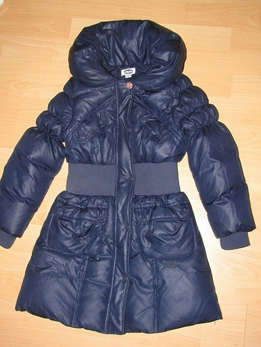 Пуховое пальто Chicco, размер 7 (122)