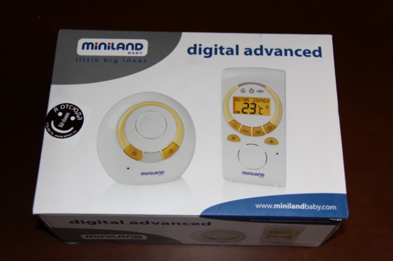 Продам цифровую радионяню Miniland Digital Advance 89064