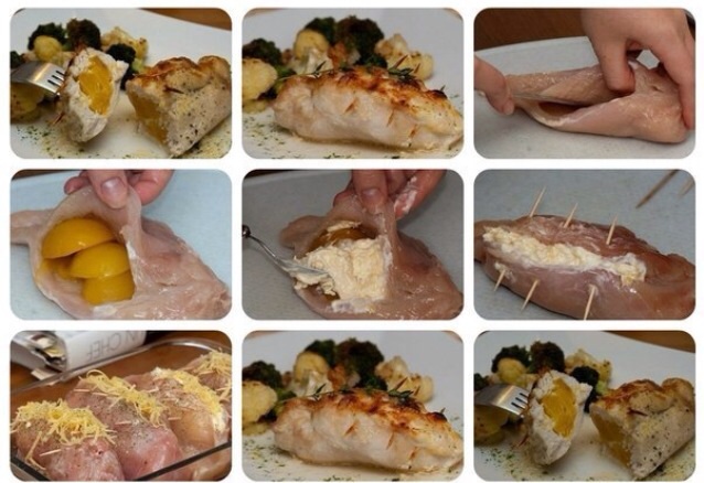 Фаршированные куриные грудки!