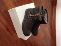 Полусапожки Missouri 28р. Кожа, мех в идеале.