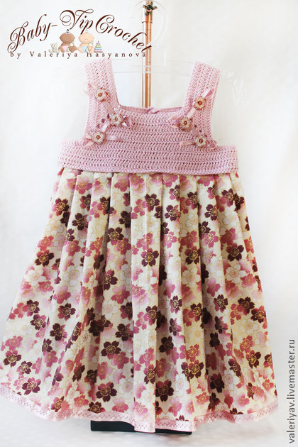 Распродажа платьев для девочек BabyVipCrochet