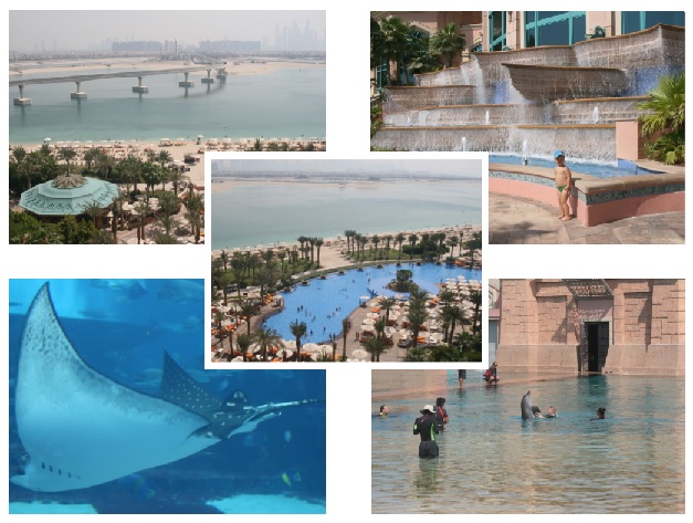 Дубай 2013. Отель Atlantis the palm *****