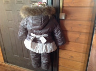 Зимний комплект тм brinco для девочки, р. 110