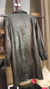 Кожаный плащ hiperbol