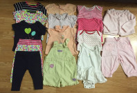 Одежда для девочки пакетом 3-6 месяцев
