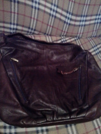 Сумка - торба - мешок нат. кожа