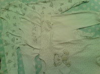 одежда для девочки 0-6 мес: next, dpam, mothercare