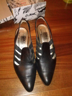 Черные кожаные новые босоножки Hogl Австрия