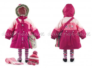 Зимнее пальто Deux par deux 3х