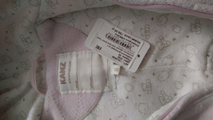 флисовый комбинезон kanz р. 50-56 новый