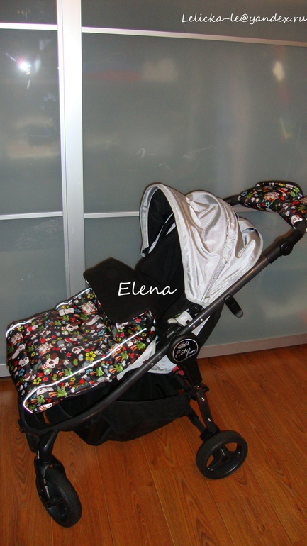Baby Jogger City Versa и аксы к ней.