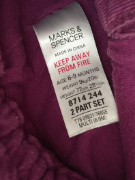 Джинсы на девочку Marks&Spenser name it