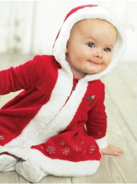 Костюм новогодний Подружка Санты mothercare