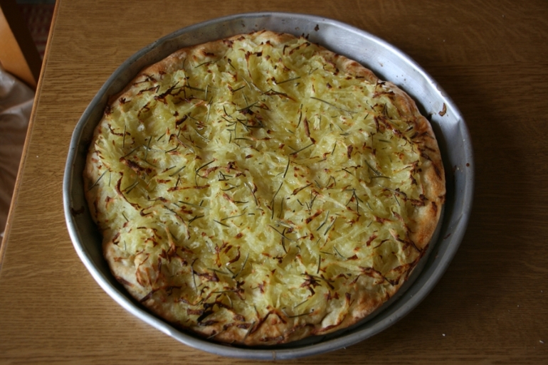 Пицца с картофелем