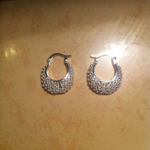 Серебряные сережки. Г Зеленоград