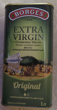 Оливковое масло Borges Extra Virgin 1 литр