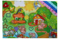 Развивающий коврик ручной работы