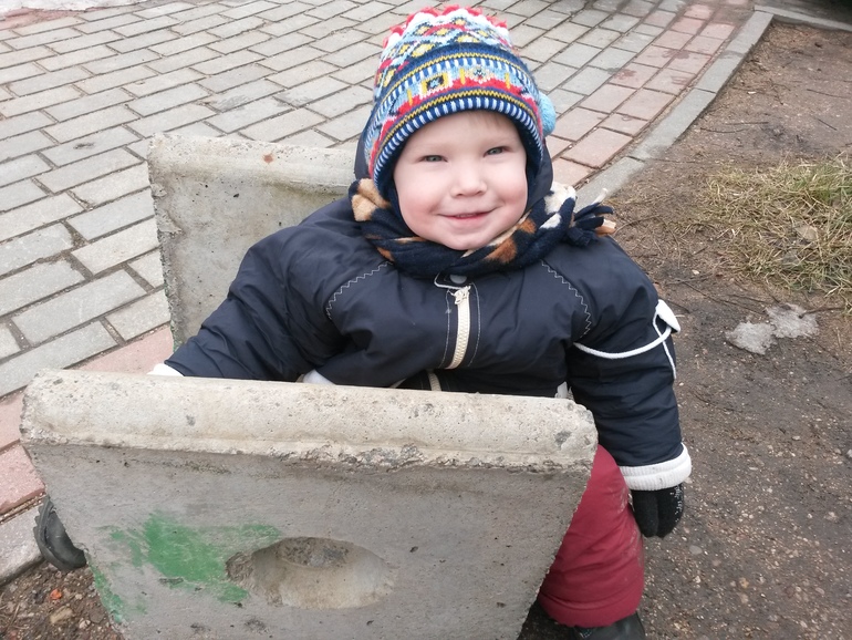 сыночку скоро 1,5