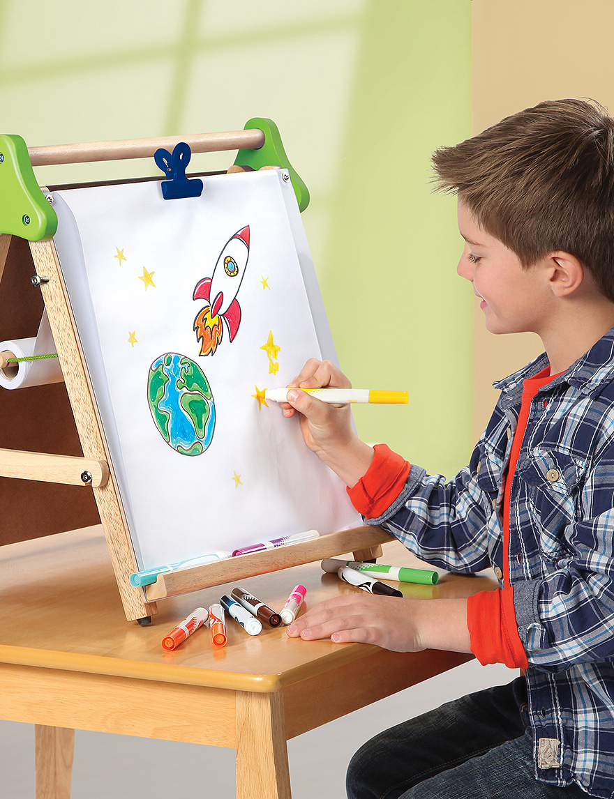 НОВАЯ доска-мольберт DISCOVERY KIDS 3-in-1