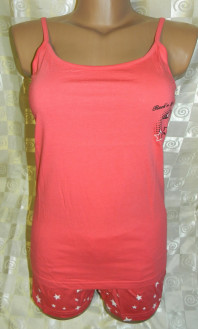 Пижама женская (майка+шорты) Atlantic NLP-334