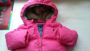 Пуховый комбинезон Ralph Lauren 24м б/у