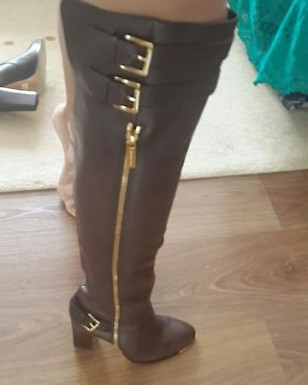 Новые сапоги over-the-knee Michael Kors Collection