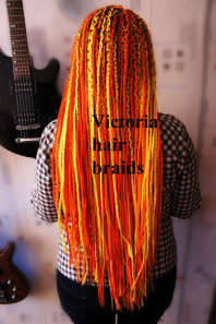 Плетение Афрокосички, пони тайл, французские,дреды