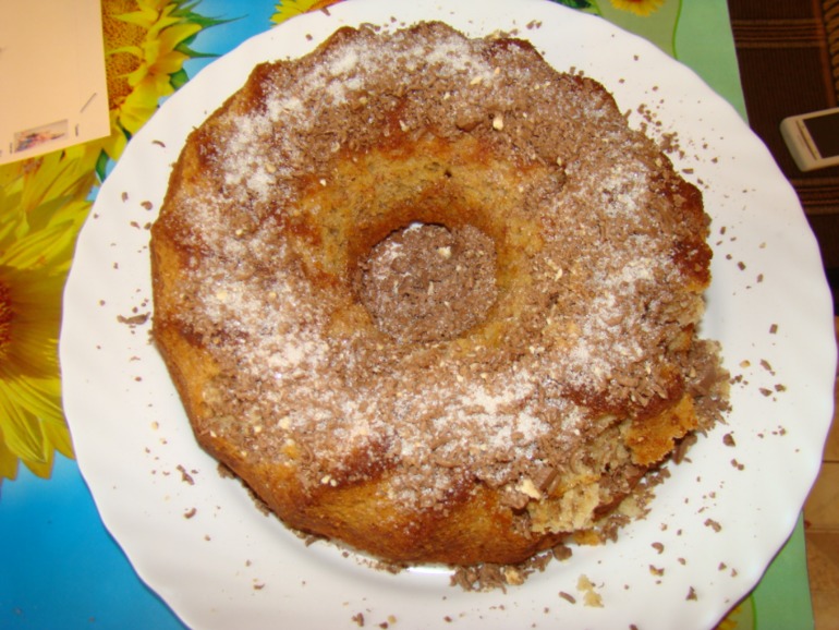 Банановый кекс....