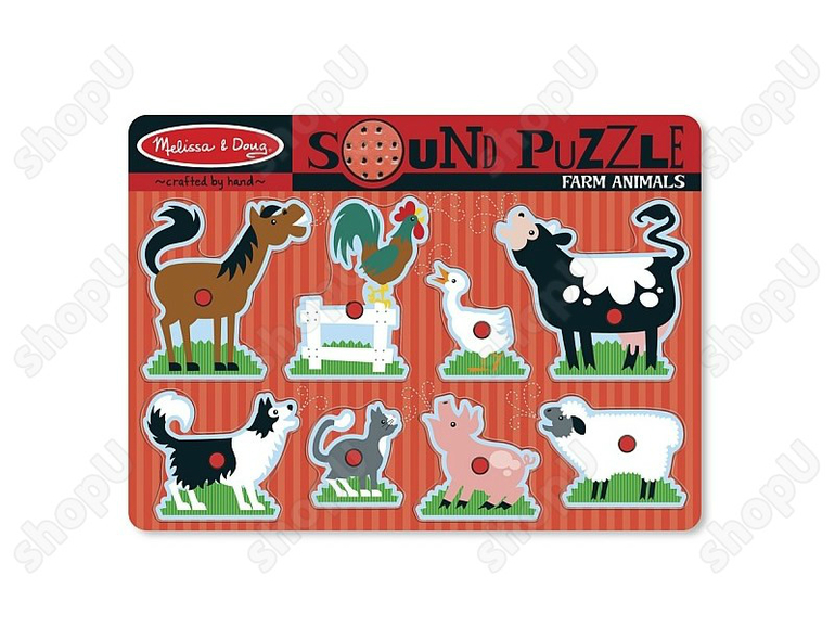 Звуковые пазлы Melissa and Doug