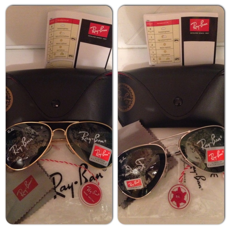 Ray Ban очки-авиаторы ( капли)