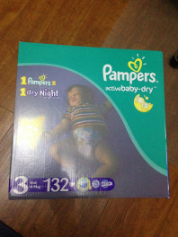 10 руб шт подгузники Pampers 2(74 шт), 3 (132 шт)