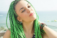 Плетение Афрокосички, пони тайл, французские,дреды