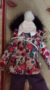 костюм зимний+пальто+шапки